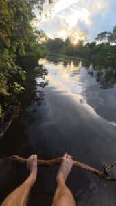 Swimming in the Amazon